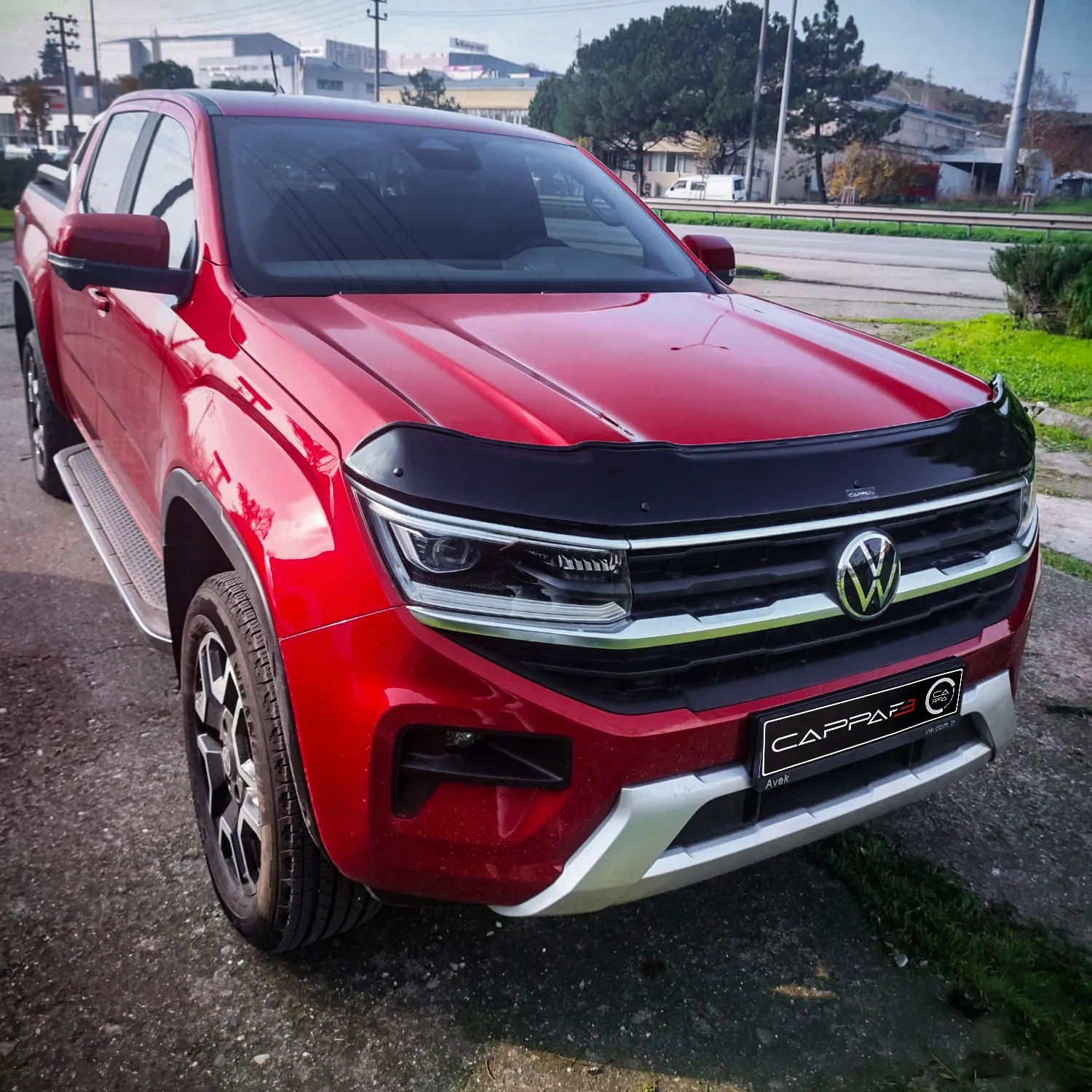 Panserbeskytter VW Amarok II 2022 -> │ Hood Deflector Bonnet Guard Image 2