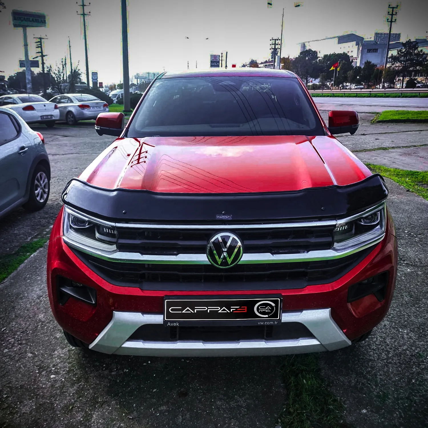 Panserbeskytter VW Amarok II 2022 -> │ Hood Deflector Bonnet Guard Image 3