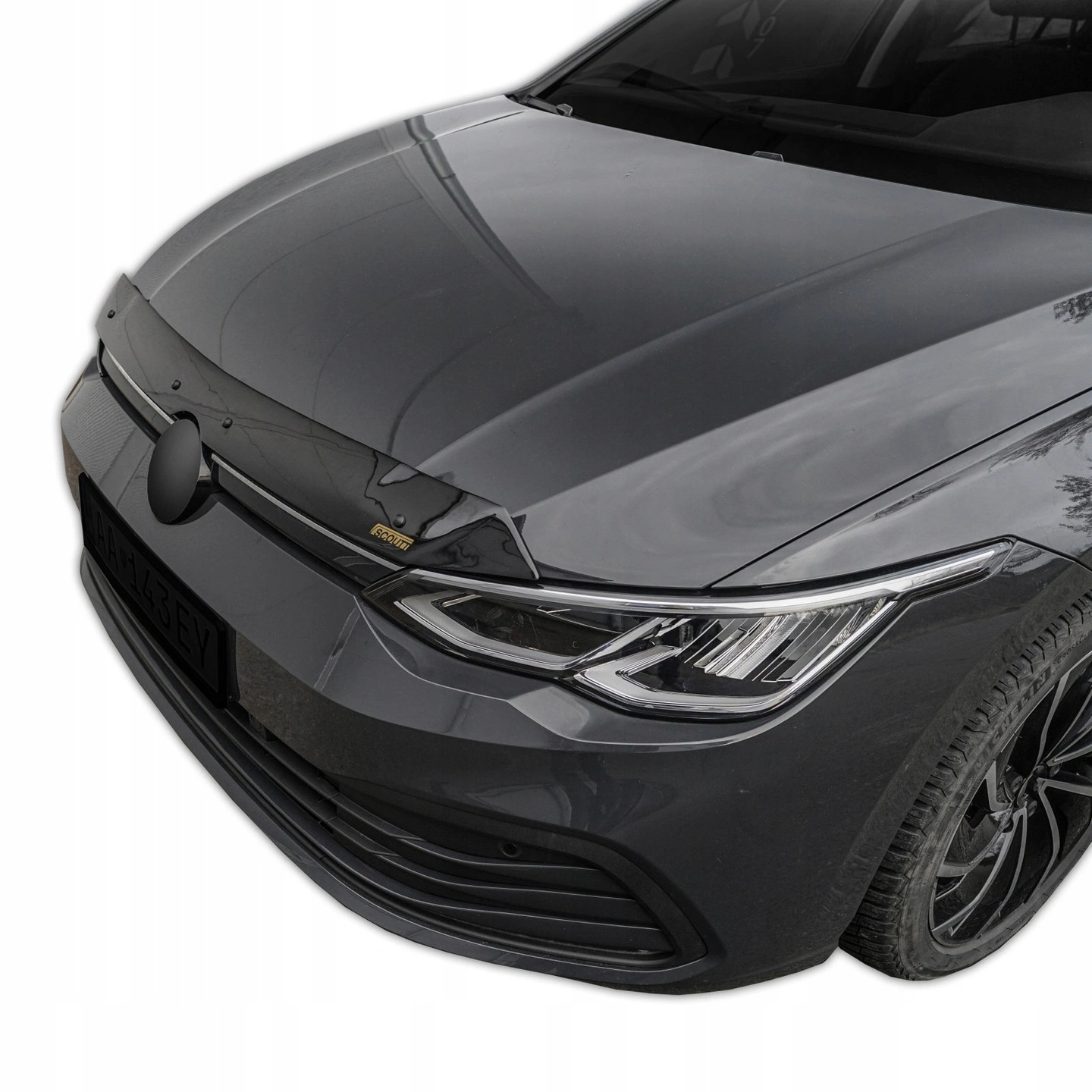Panserbeskytter VW Golf 8 2019 -> │ Hood Deflector Bonnet Guard