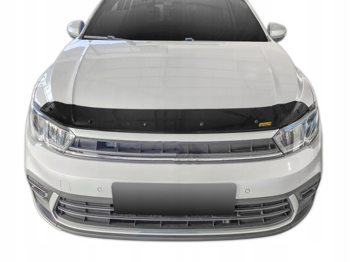 Panserbeskytter VW Polo VI 2017 -> │ Steinsprutbeskytter Black Bonnet Guard Protector – bilde 2