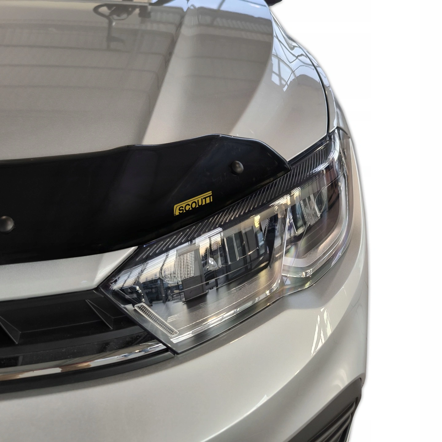 Panserbeskytter VW Polo VI 2017 -> │ Steinsprutbeskytter Black Bonnet Guard Protector – bilde 4