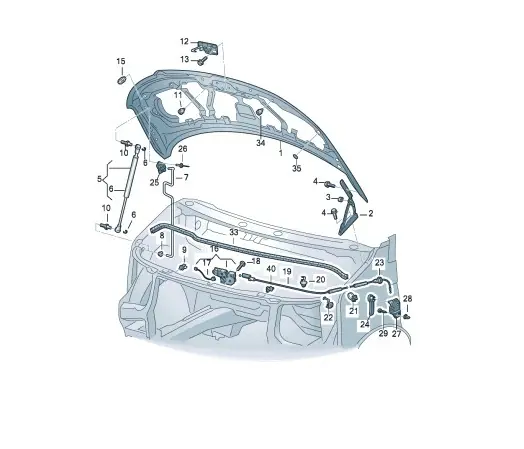 Panserkabel VW T5 / VW T6 – bilde 4
