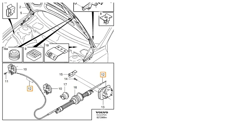 Panservaier Volvo Genuine® S60 / V70 / XC70 2000-2009 – bilde 2