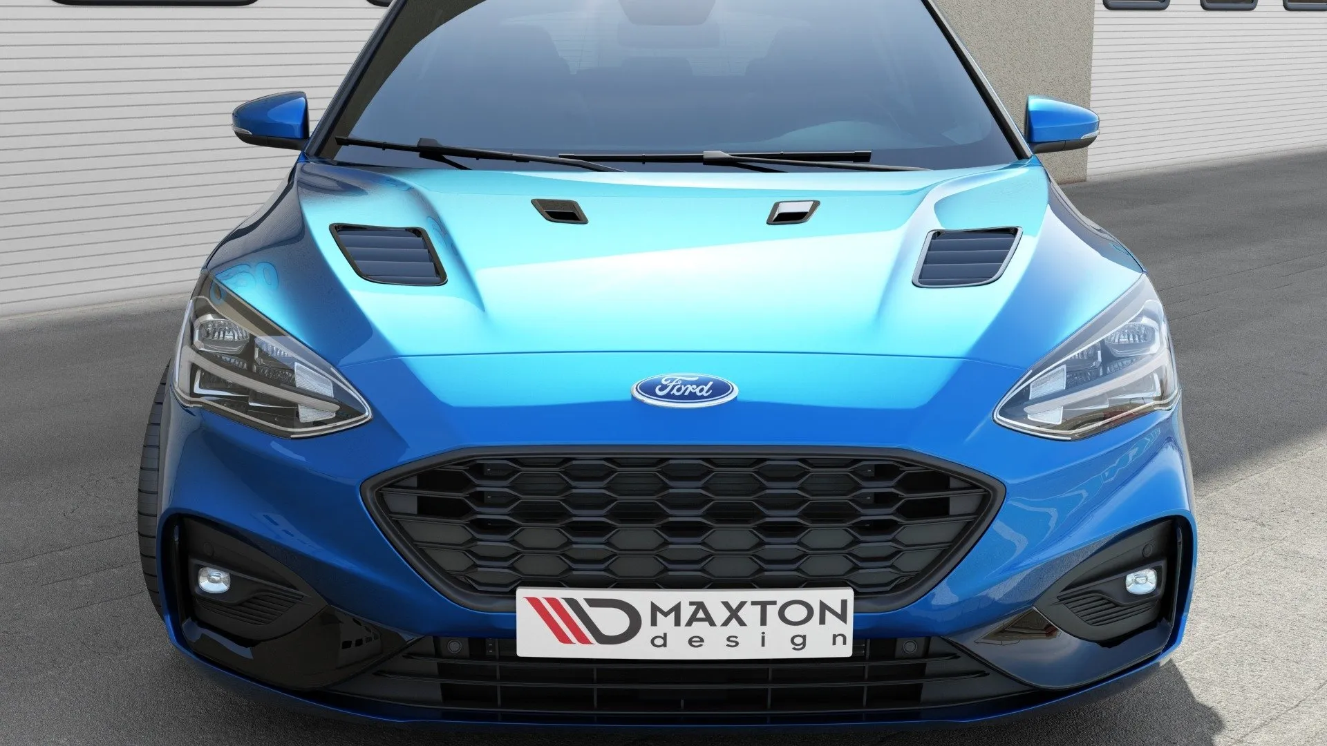 Panserventiler V.1 Ford Focus IV Hatchback 2018 -> | Glossy Black Edition