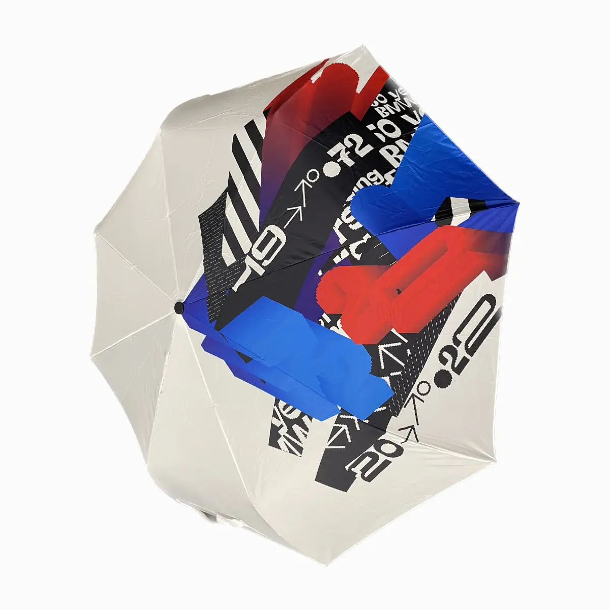 Paraply Automatisk BMW M Motorsport White Edition │ Genuine® Pocket Umbrella – bilde 5