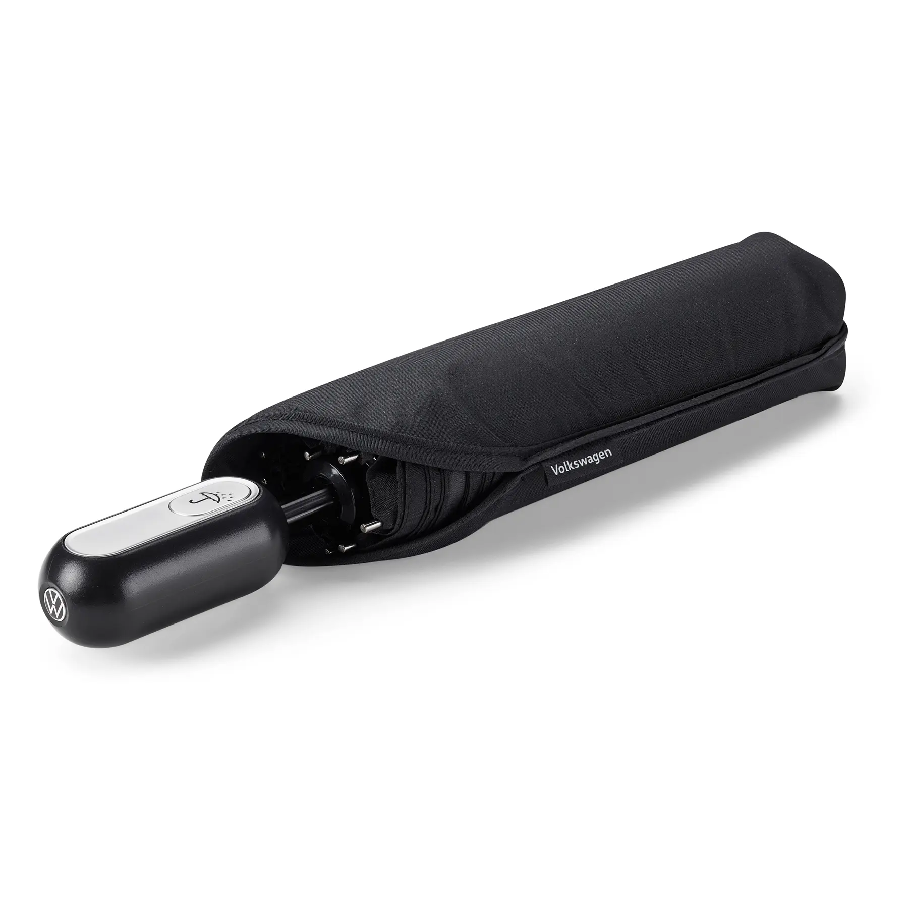 Paraply VW Mini Telescopic │ Genuine® Umbrella Black Image 2