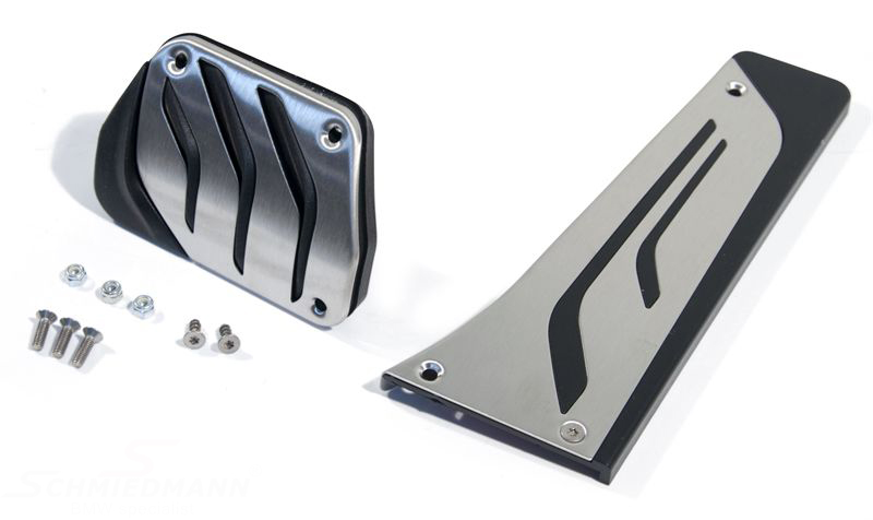 Pedaldeksler OEM BMW M Performance Stainless Steel – bilde 3