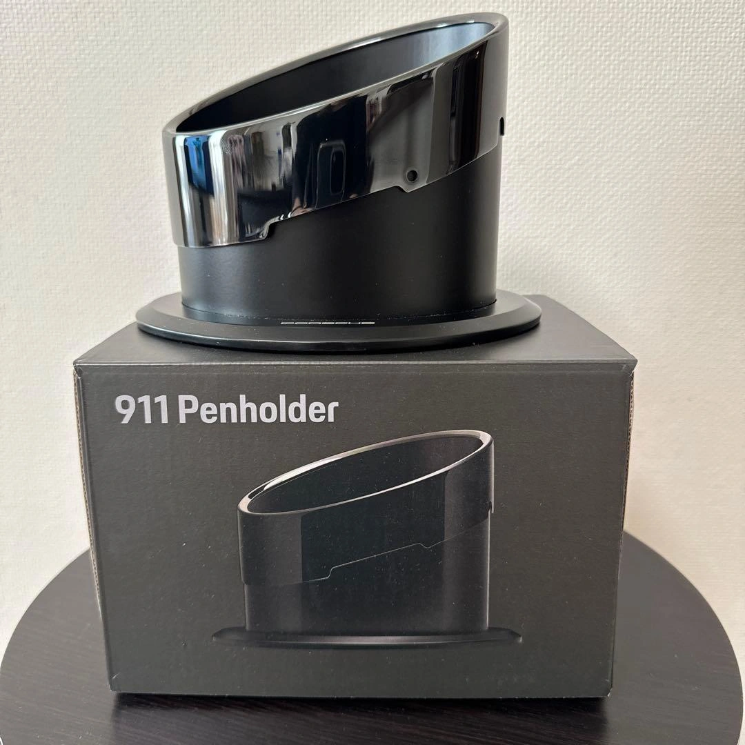 Penneholder Porsche 911 eksosrør – skrivebordsorganizer 18 x 14 x 13 cm – bilde 2