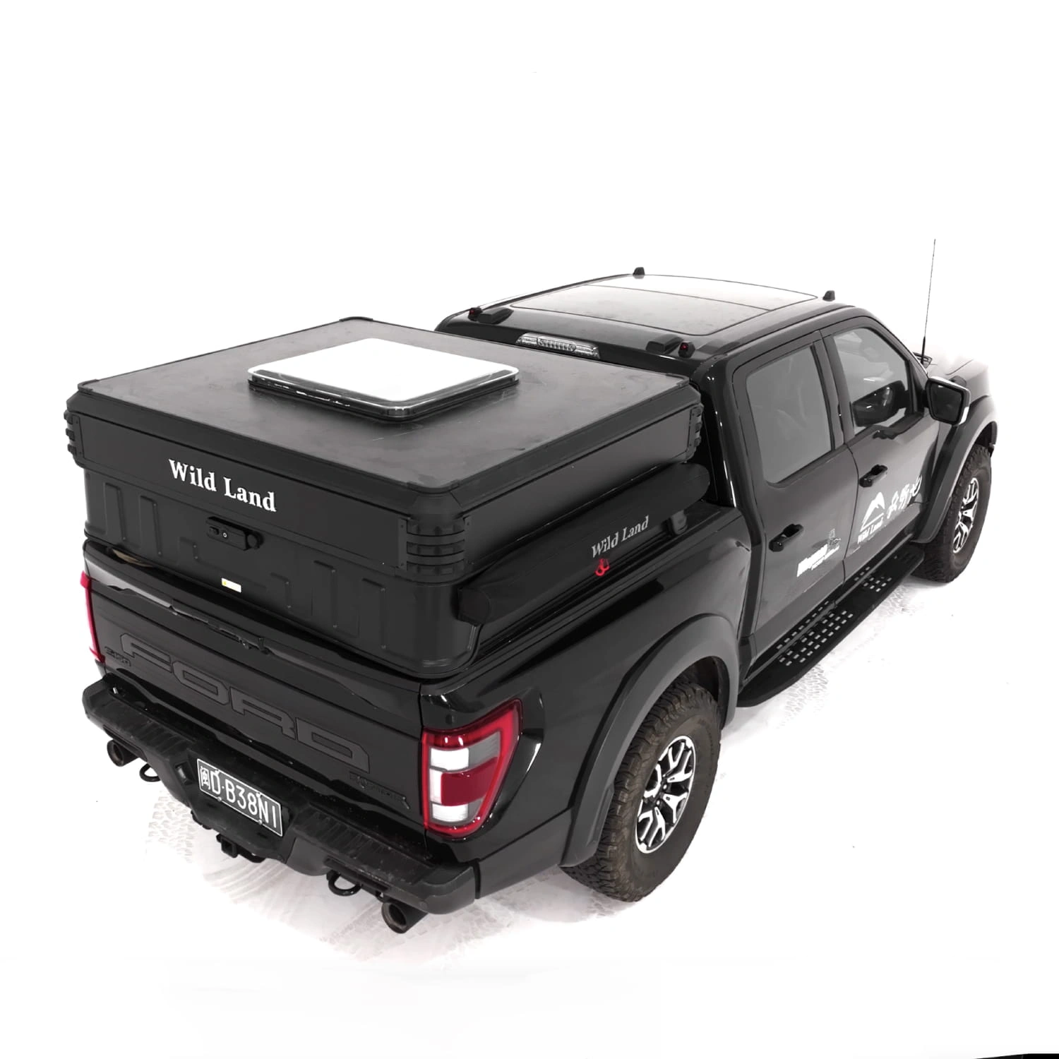 Pickup-telt Wild Land Wingman │ Telt for lasteplan - Premium Adventure elektrisk campingmodul - 2-3 personer – bilde 11