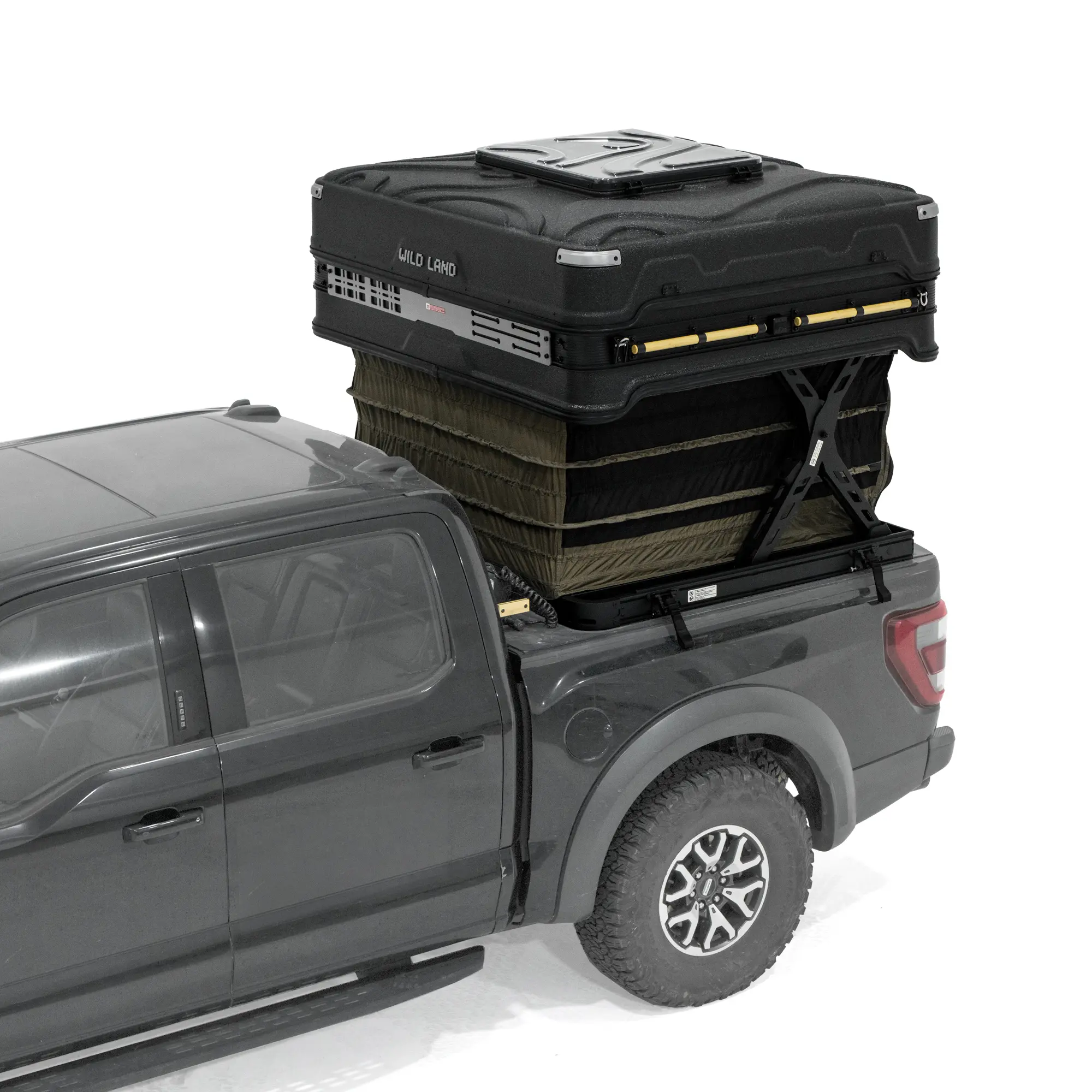 Pickup-telt Wild Land Wingman │ Telt for lasteplan - Premium Adventure elektrisk campingmodul - 2-3 personer – bilde 14