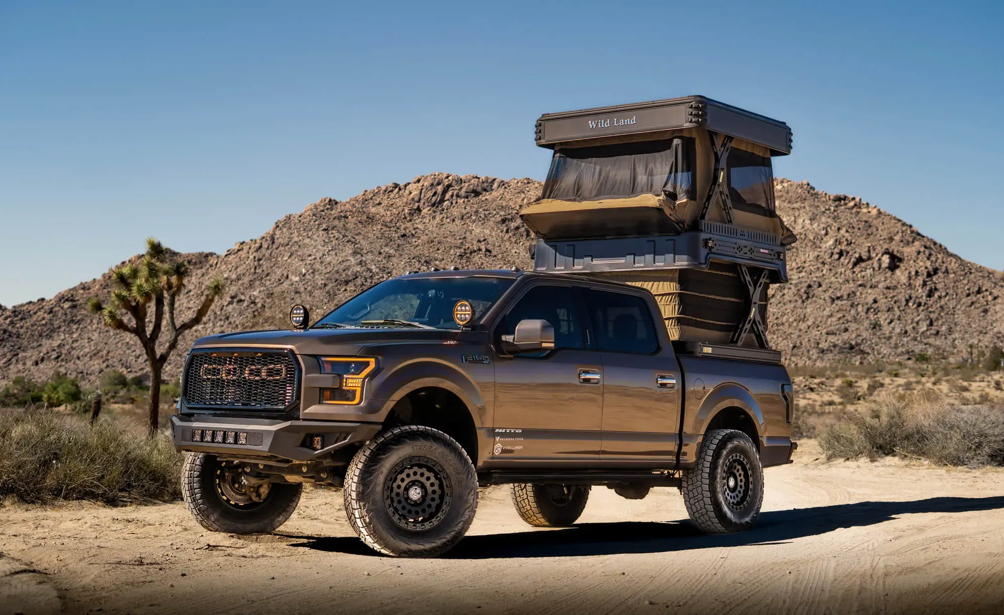 Pickup-telt Wild Land Wingman │ Telt for lasteplan - Premium Adventure elektrisk campingmodul - 2-3 personer – bilde 25