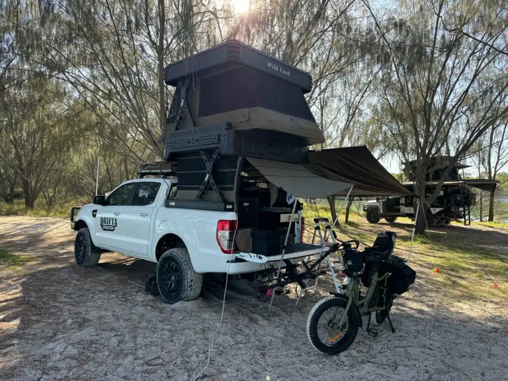 Pickup-telt Wild Land Wingman │ Telt for lasteplan - Premium Adventure elektrisk campingmodul - 2-3 personer – bilde 34