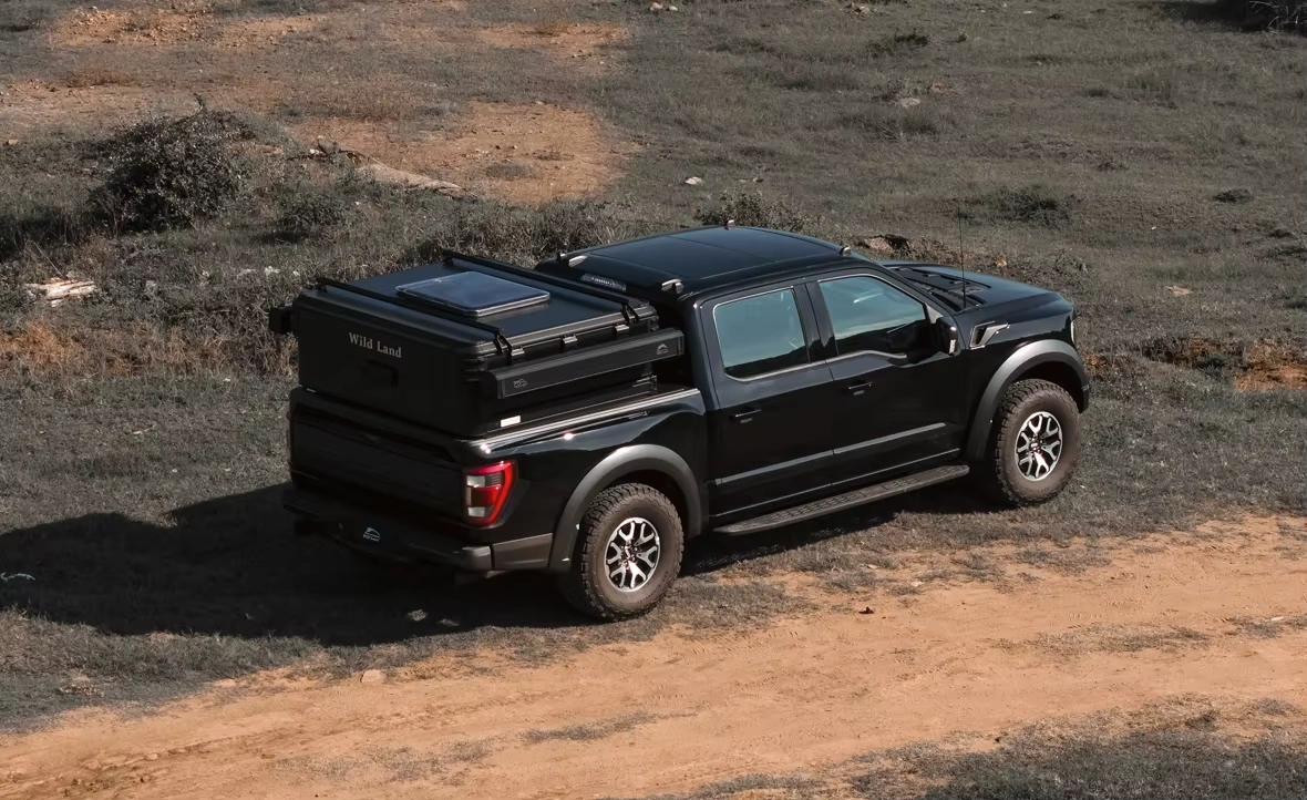 Pickup-telt Wild Land Wingman │ Telt for lasteplan - Premium Adventure elektrisk campingmodul - 2-3 personer – bilde 35