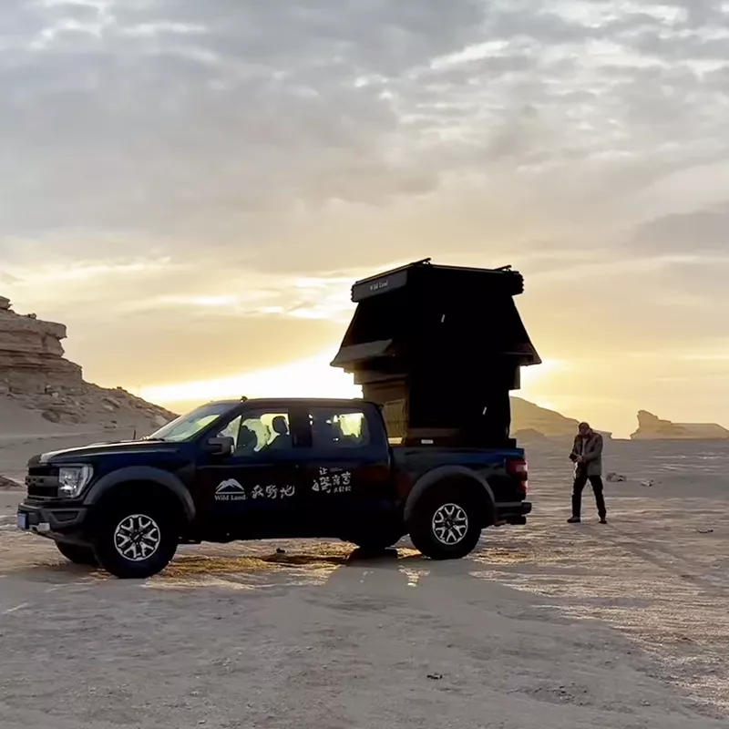 Pickup-telt Wild Land Wingman │ Telt for lasteplan - Premium Adventure elektrisk campingmodul - 2-3 personer – bilde 37