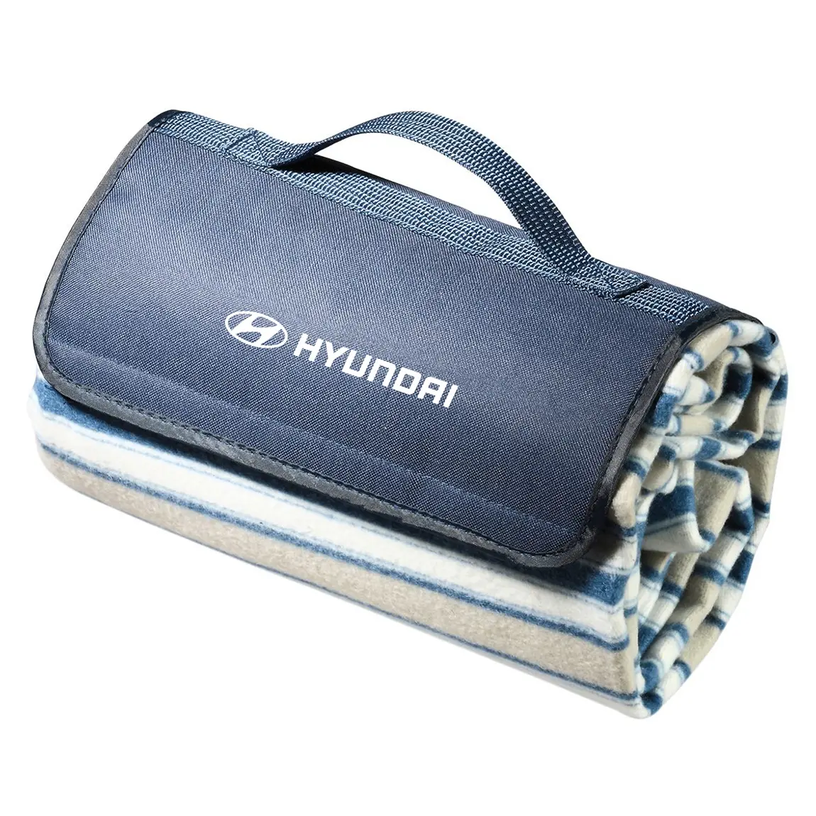 Piknikteppe Hyundai Blue White Classic | Genuine® Picnic Blanket