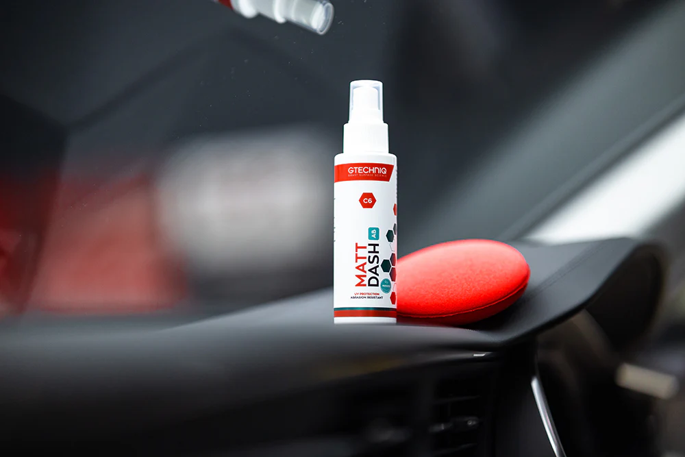 Plastforsegling Gtechniq C6 matte dash │ beskyttelse for vinyl/plast/gummi, kunstskinn/pvc - 100 ml – bilde 3