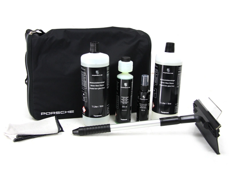 Pleiesett Porsche Winter Care kit │ Genuine® Car Cleaning care kit & waterproof bag