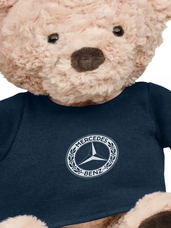 Plysjbamse Mercedes-Benz Kosebamse Beige │ Genuine® Cuddly Teddy Bear Image 2