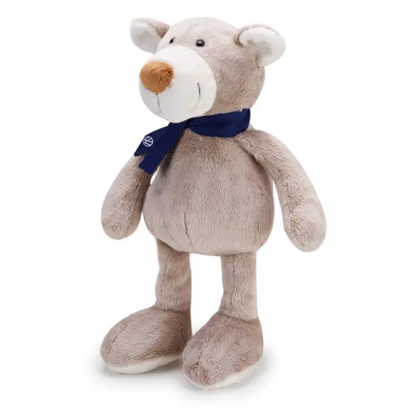 Plysjbamse VW Kosebamse Grå │ Genuine Teddy Bear Grey – bilde 2