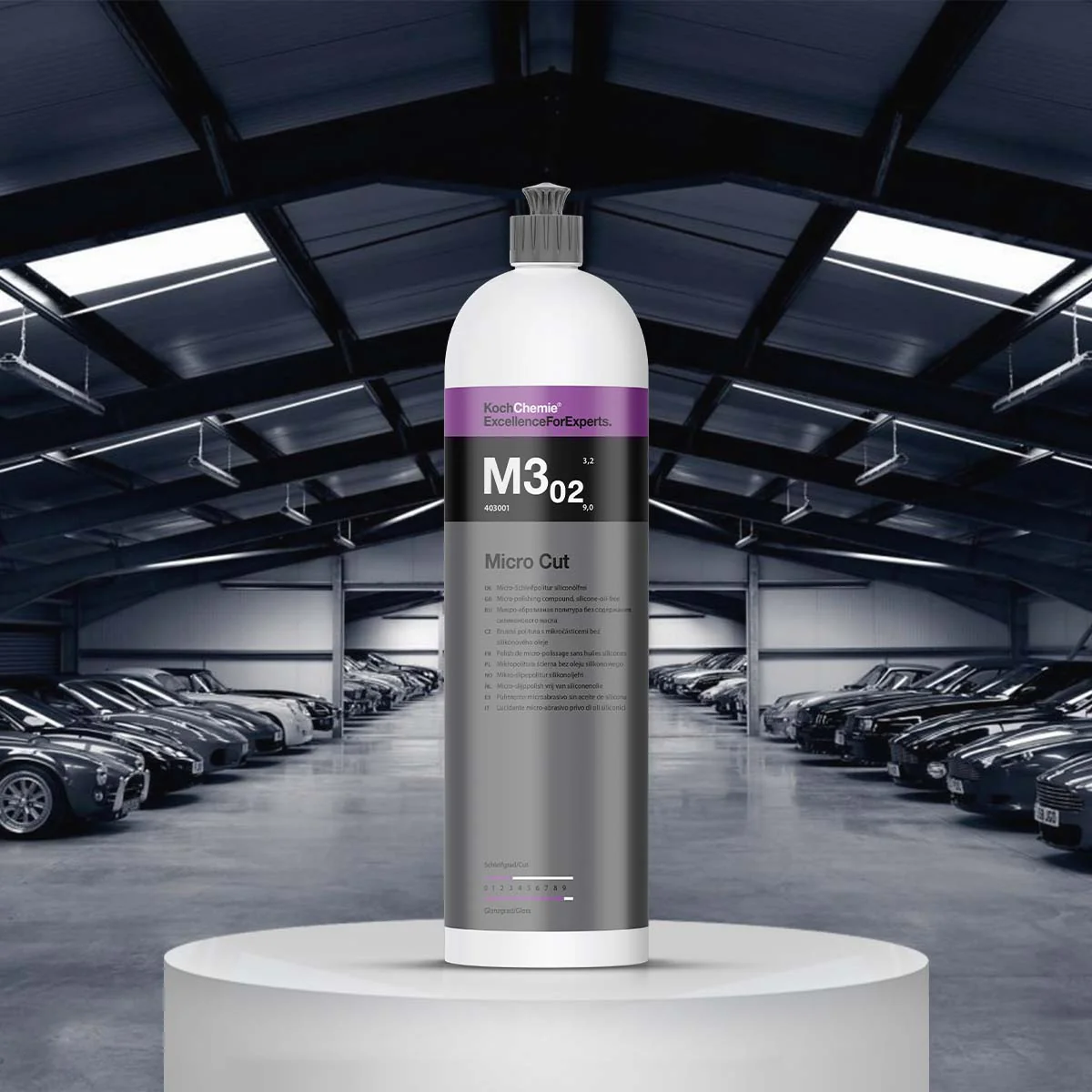 Poleringsmiddel Koch Chemie Micro Cut M3.02 │ Poleringspasta - Høyglansfinish - 250 ml – bilde 8