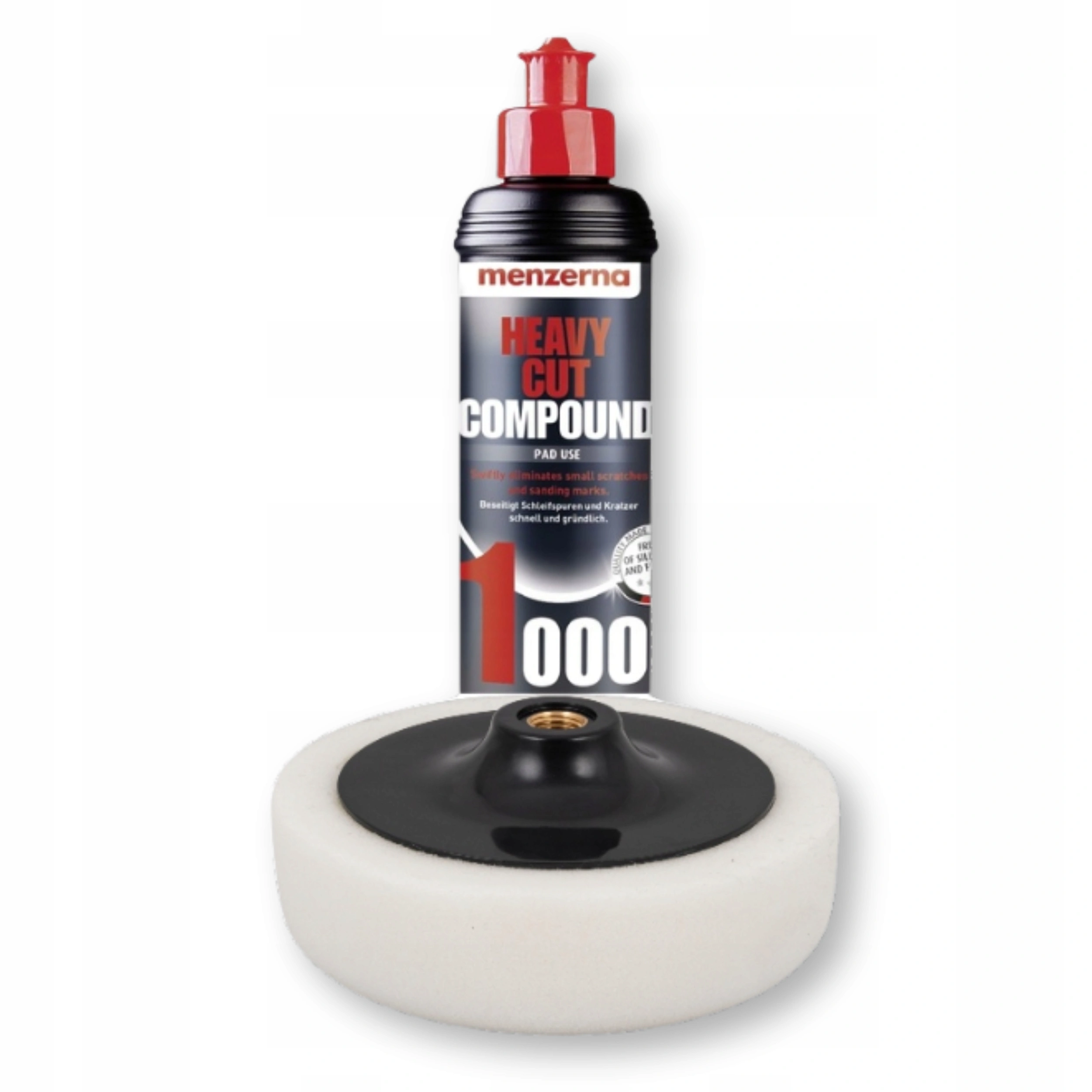 Poleringspakke Menzerna Polishing Kit 4 Stage │ Poleringsmiddel og Poleringsputer + Carnauba voks Image 4