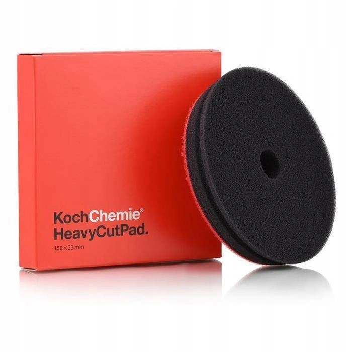 Poleringspute Koch Chemie Heavy Cut Pad │ D- Ø150 x 23 mm - Høy slipende Spesialsvamp