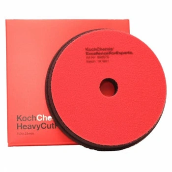 Poleringspute Koch Chemie Heavy Cut Pad │ D- Ø150 x 23 mm - Høy slipende Spesialsvamp – bilde 4