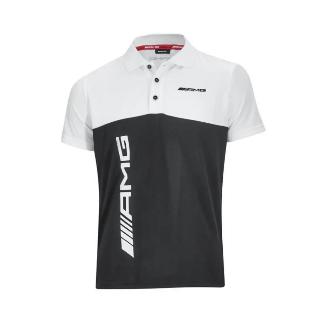 Polo T-skjorte Mercedes-Benz AMG Herre | Men's CoolMax Core - L