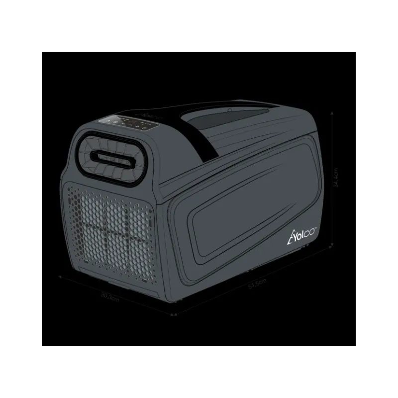 Portabelt klimaanlegg Yolco TC390 │ 1000 W kjøleeffekt - 24V/230V, Bluetooth og fjernkontroll – bilde 22