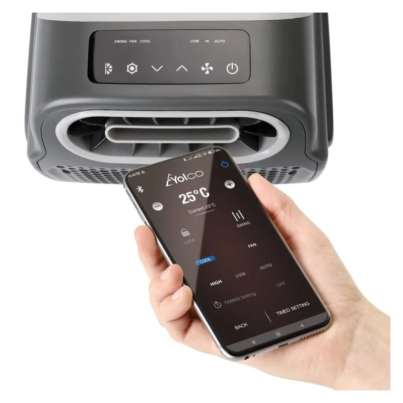 Portabelt klimaanlegg Yolco TC590 │ 1500 W kjøleeffekt - 24V/230V, Bluetooth – bilde 3