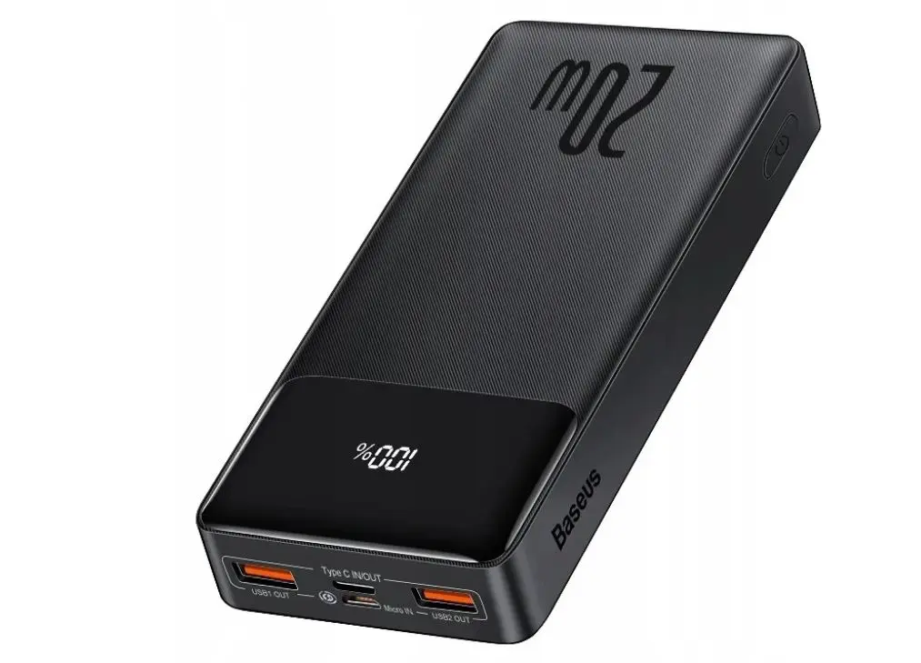 Powerbank Baseus 20000 mAh Black Image 1