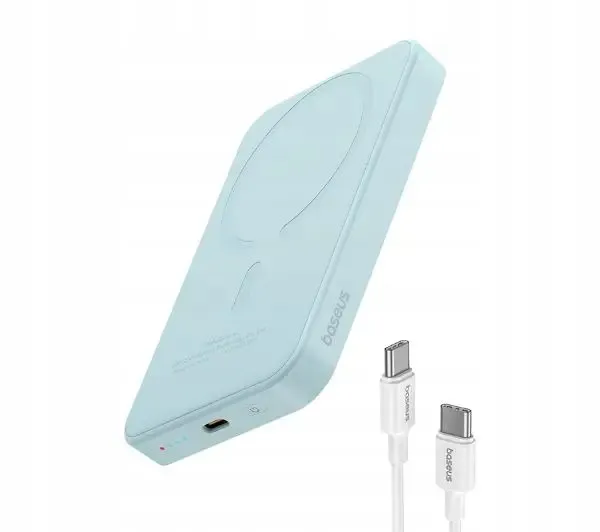 Powerbank Baseus Magnetic Mini 5000 mAh 20W MagSafe USB-C – Blå – bilde 5