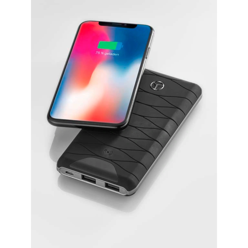 Powerbank Mercedes-Benz – 10 000 mAh med trådløs lading – bilde 2