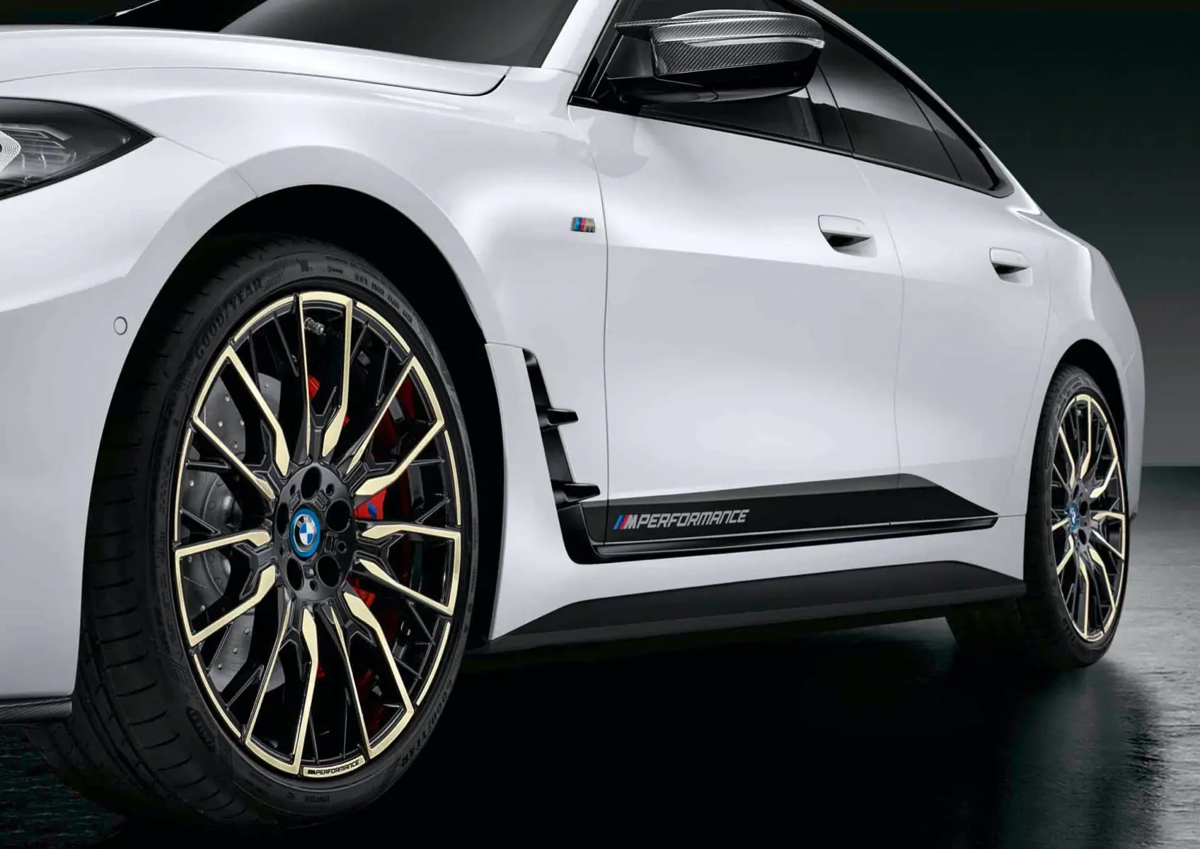 Pyntefolie BMW M Performance Frozen Black - sett 2 stk.
