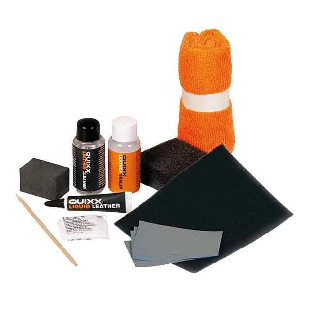 QUIXX Quixx Leather & Vinyl Repair Kit Skinn Reparasjonssett │ Komplett sett for småskader og riper i skinn - 66 mll – bilde 2