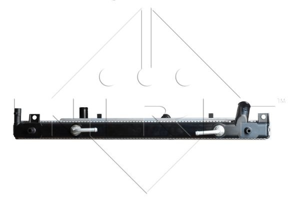 Radiator Mitsubishi Pajero 2.5 / 3.2 DI-D │ NRF Motorkjøling Aluminium – bilde 2