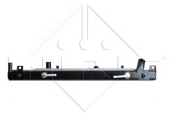 Radiator Mitsubishi Pajero 2.5 / 3.2 DI-D │ NRF Motorkjøling Aluminium – bilde 7