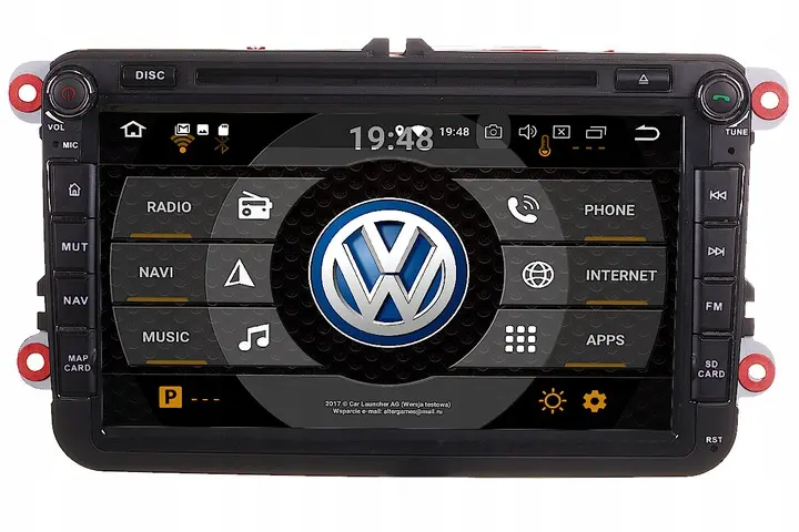 Radiospiller Android VW / Skoda / Seat - 4GB Image 1