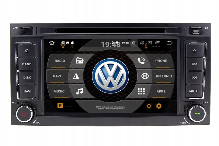 Radiospiller Android VW Touareg 7L 2002 - 2010 / VW T5 2003-2009