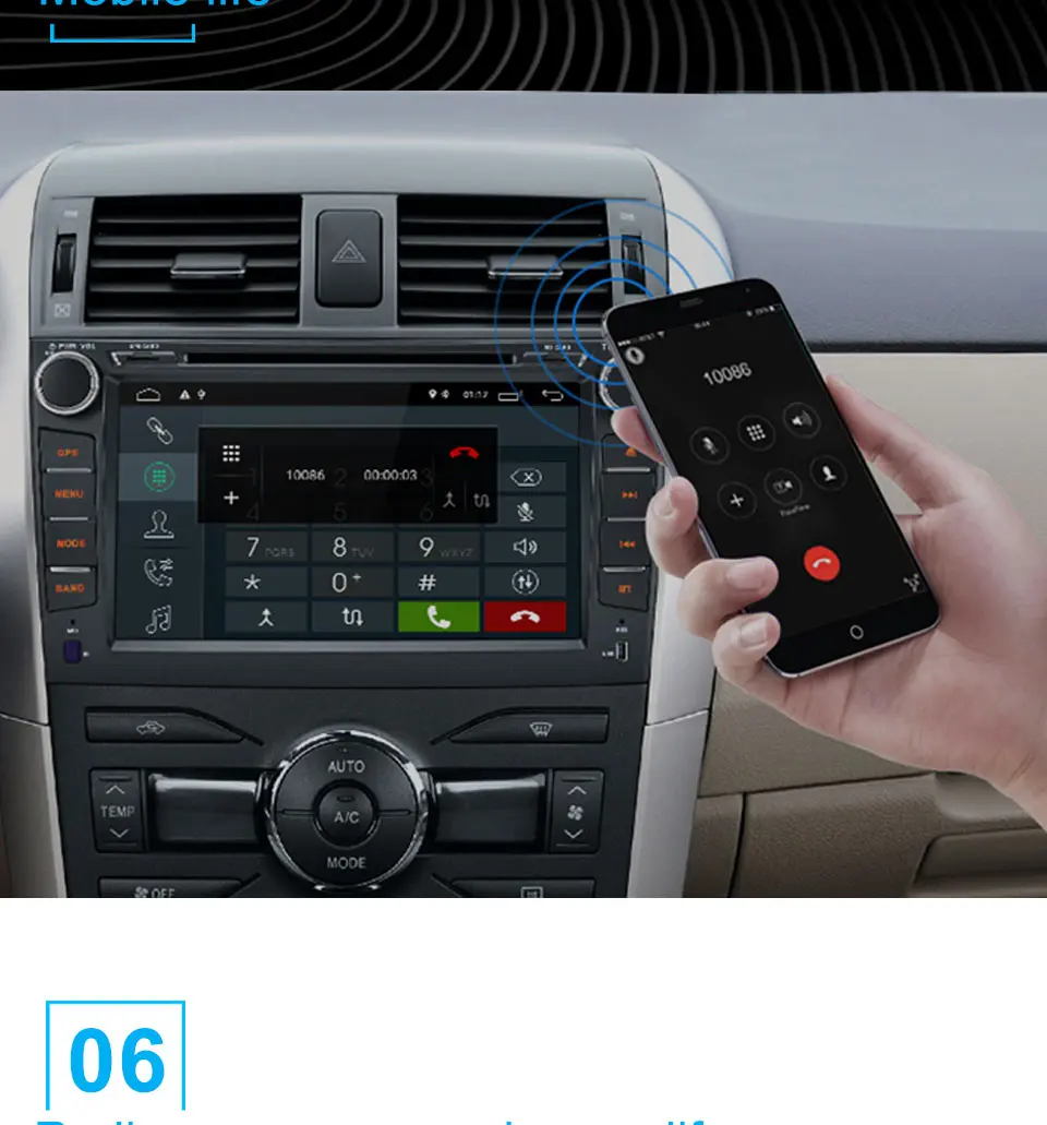 Radiospiller Android VW Touareg 7L 2002 - 2010 / VW T5 2003-2009 – bilde 11