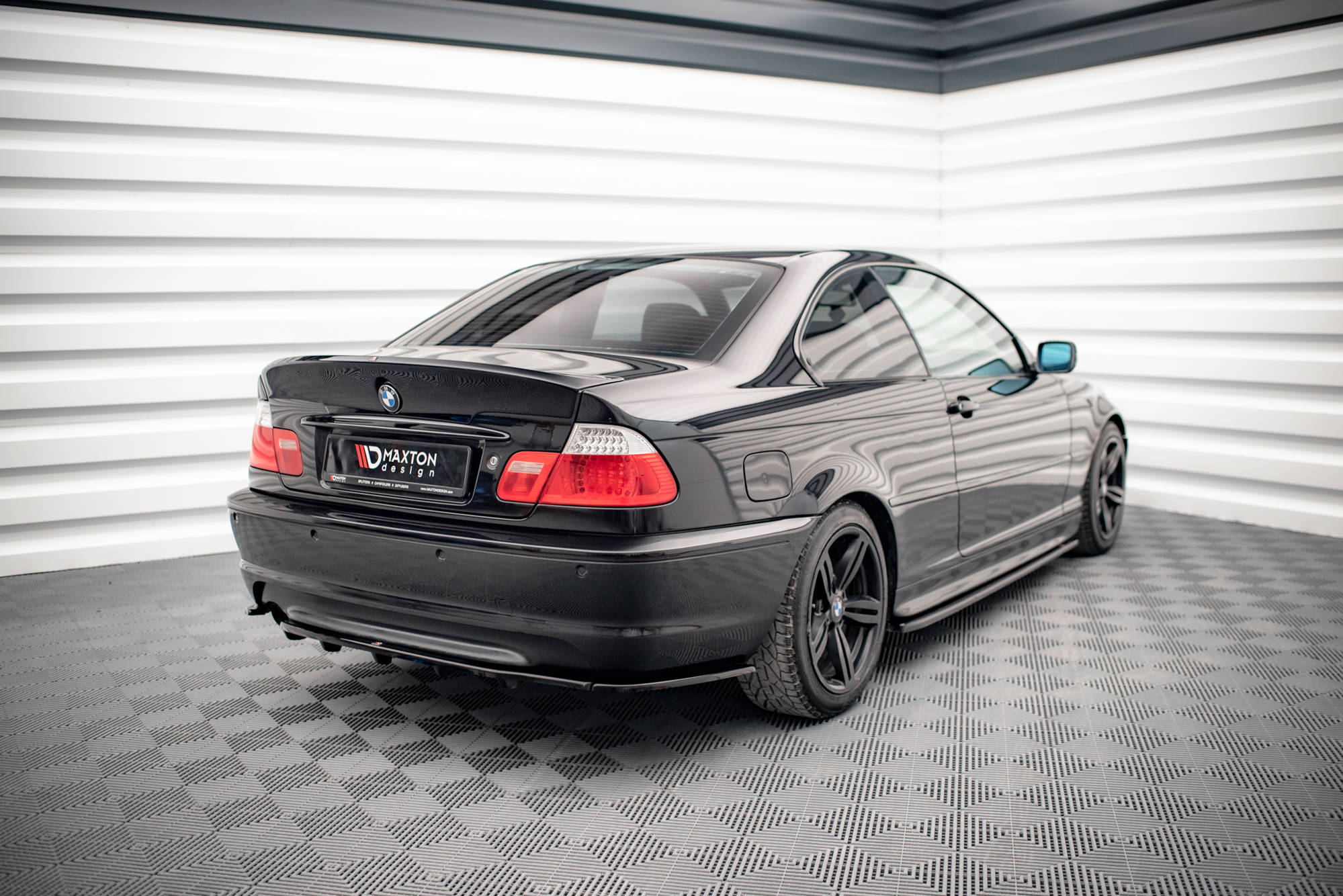 REAR SIDE SPLITTERS BMW 3 (E46) M Pack Coupe 1999 - 2005