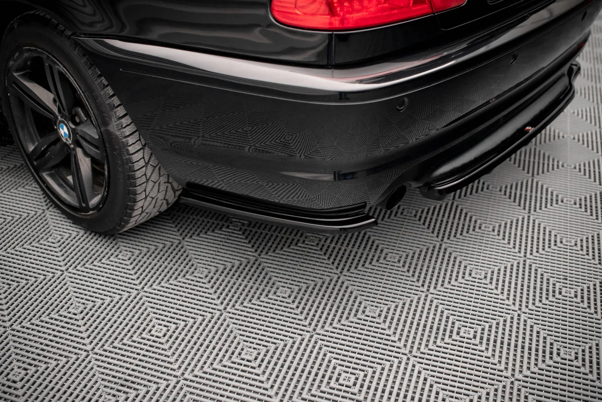 REAR SIDE SPLITTERS BMW 3 (E46) M Pack Coupe 1999 - 2005 – bilde 3