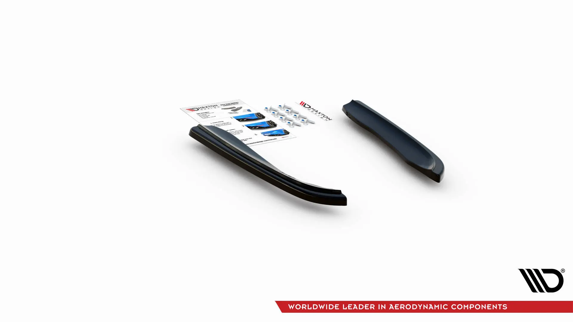 REAR SIDE SPLITTERS BMW 3 (E46) M Pack Coupe 1999 - 2005 – bilde 5