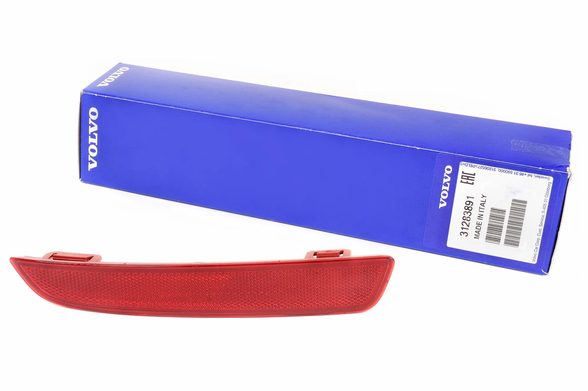 Refleks bakfanger Volvo C30 2010-2013 │ Genuine® venstre side