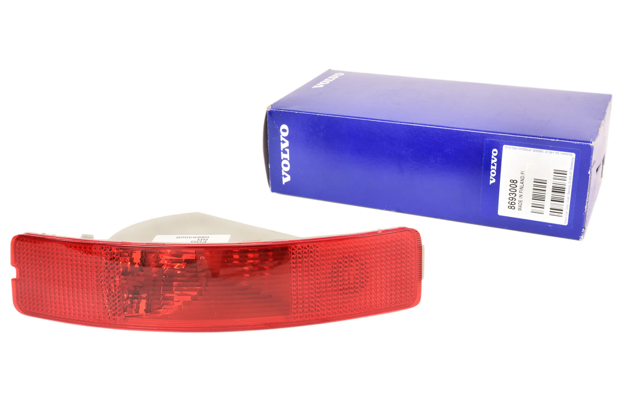 Refleks bakre støtfanger med tåkelys Volvo XC90 2002-2006 │ Genuine®