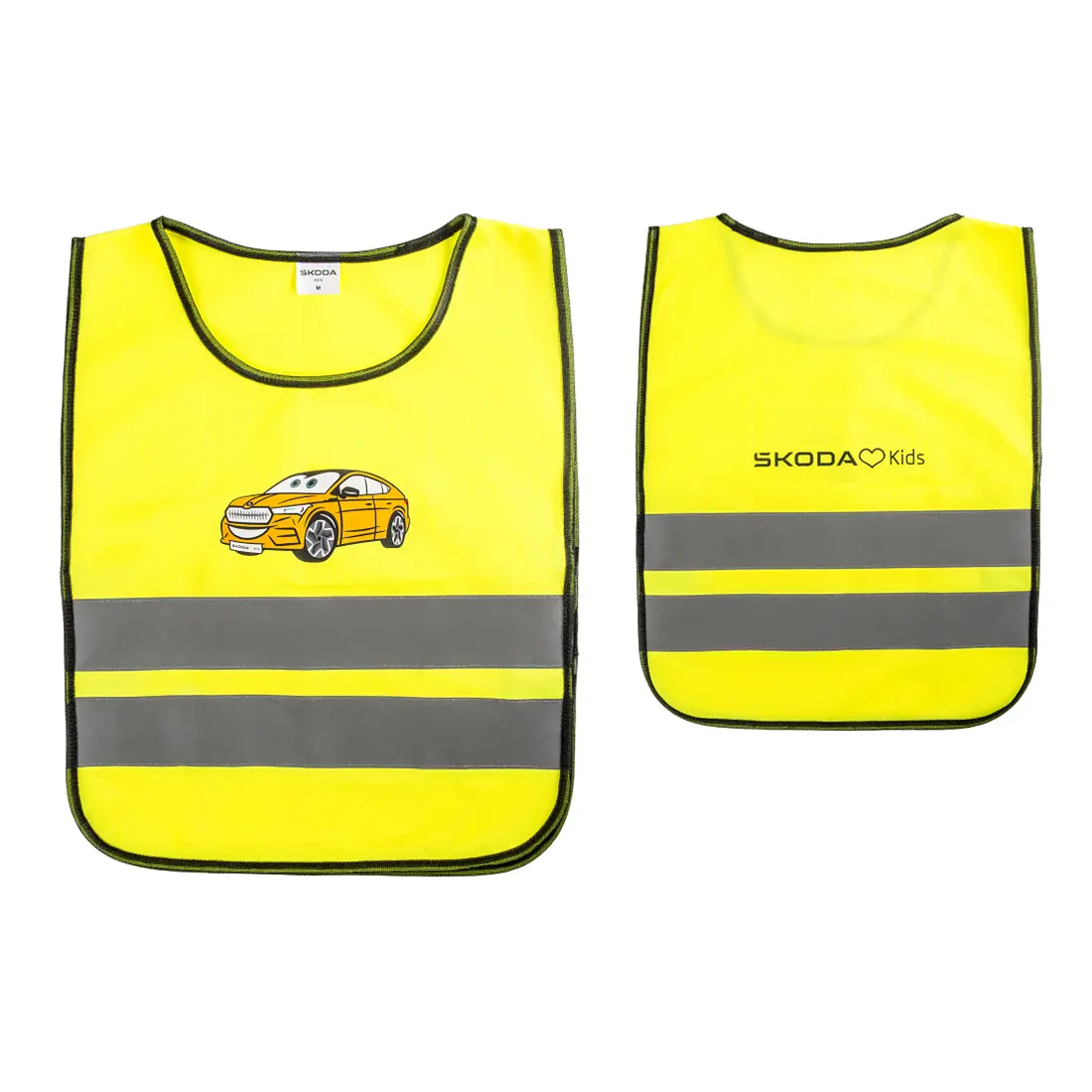 Refleksvest til barn Skoda str. S | Kids Reflective Vest Image 1