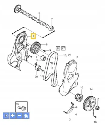 Registerdeksel bak Volvo Genuine® C30 C70 S40 S60 S80 V50 V60 V70 XC60 XC70 2006-2012 │ 2.0/2.4 diesel – bilde 2