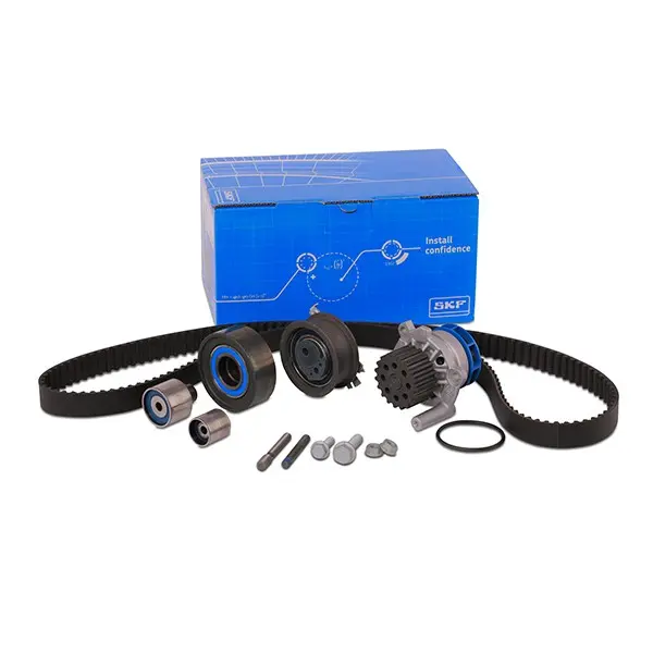 Registerreimsett med vannpumpe VAG 1.6 TDI / 2.0 TDI │ SKF Water Pump & Timing Belt Set