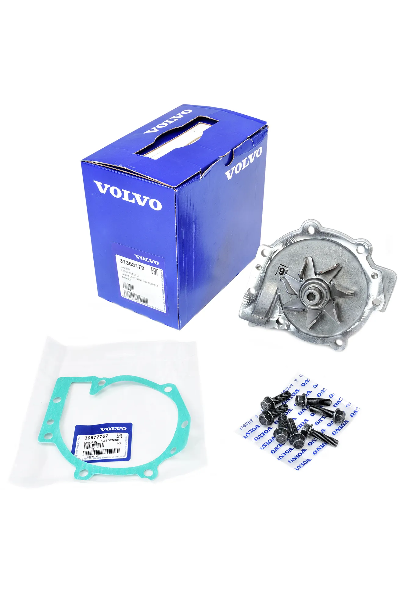 Registerreimsett med vannpumpe Volvo Genuine® S60 2016-2018 │ 2.0D 4-syl 224hk D4204T11 – bilde 2