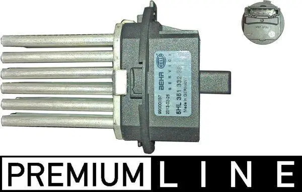 Regulator kupévifte Volvo / Land Rover │ Mahle Blower Motor Resistor – bilde 8